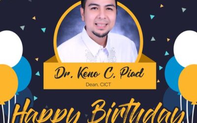 Happy birthday, Dean Keno Piad!