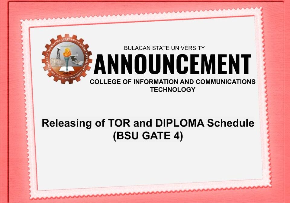 TOR and DIPLOMA