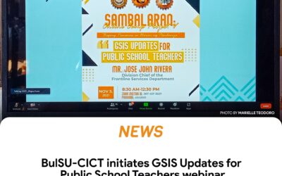 BulSU-CICT initiates GSIS Updates for Public School Teachers webinar