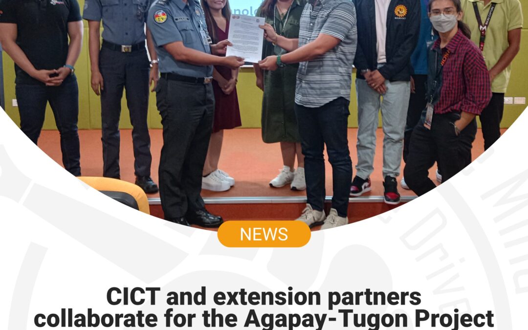 CICT and extension partners collaborate for the Agapay-Tugon Project