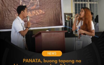 PANATA, buong tapang na hinarap ng mga kandidato para sa CICT LSC