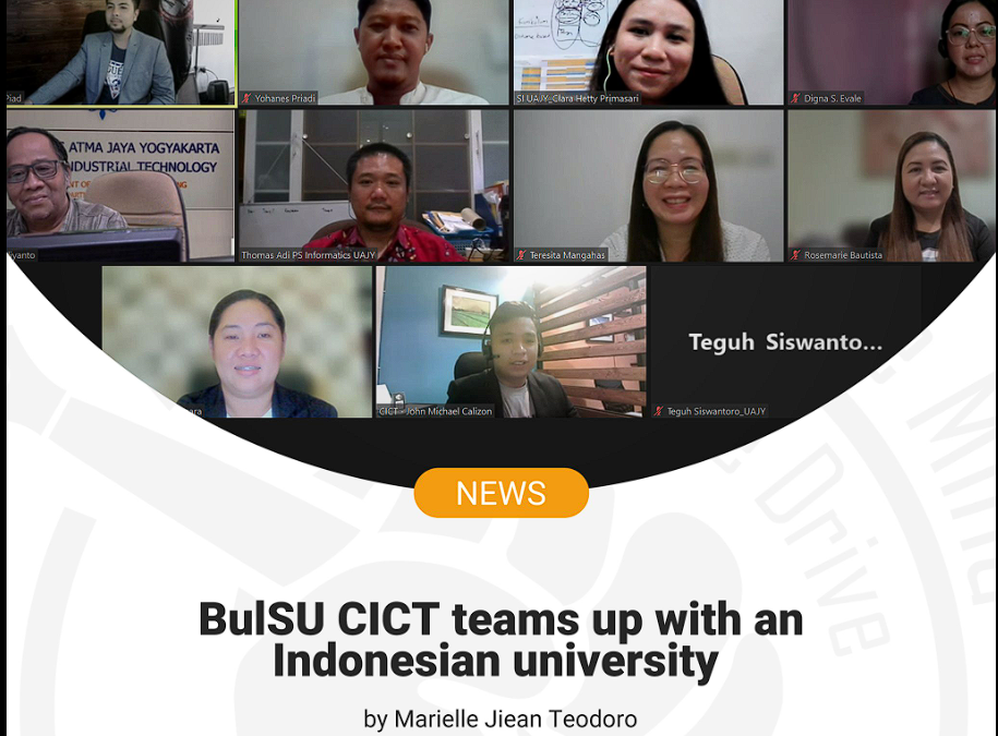 BulSU CICT teams up with an Indonesian university