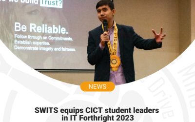 SWITS equips CICT student leaders in IT Forthright 2023