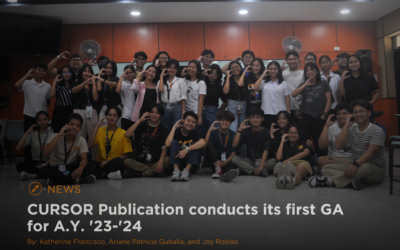 CURSOR Publication conducts its first GA for AY ’23-’24